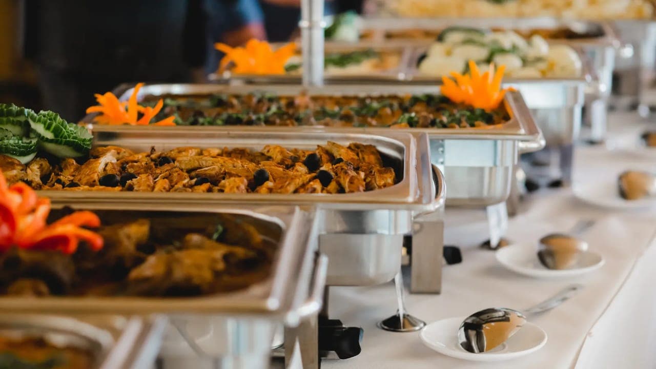 Event catering showcase